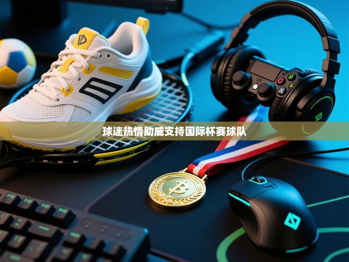 球迷热情助威支持国际杯赛球队